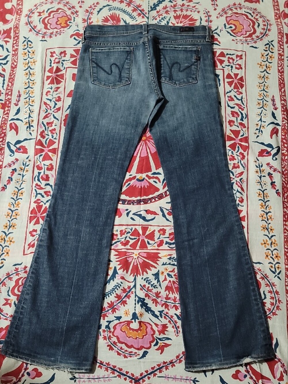 Citizens of Humanity Women's Flare Jeans in Washed Blue